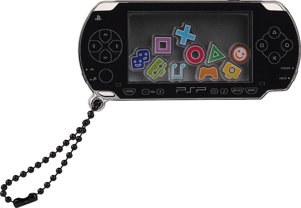 GOOD SMILE COMPANY PSP™ (PlayStation™Portable) Rattle Acrylic Keychain: Black Ver. | 4571697182127