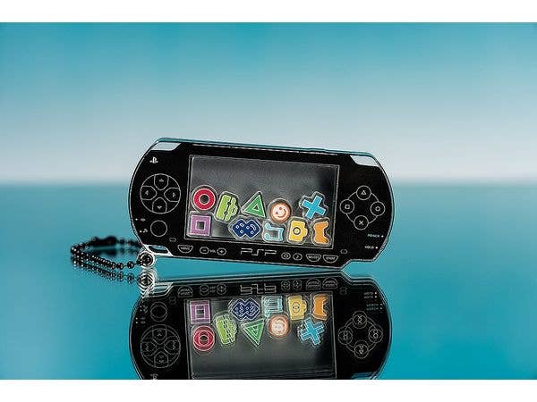 GOOD SMILE COMPANY PSP™ (PlayStation™Portable) Rattle Acrylic Keychain: Black Ver. | 4571697182127