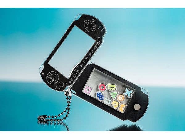 GOOD SMILE COMPANY PSP™ (PlayStation™Portable) Rattle Acrylic Keychain: Black Ver. | 4571697182127