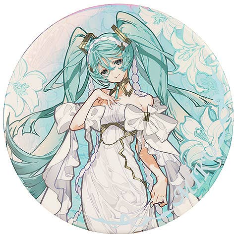 Hatsune Miku feat. Yoneyama Mai Extra Large Pinback Button | 4571697183889