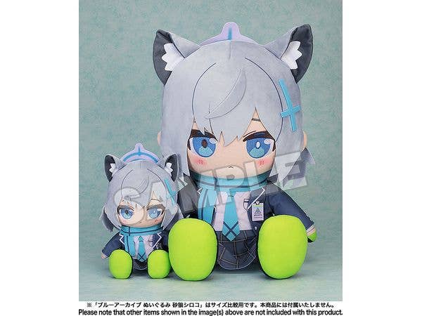 Blue Archive Big Plushie Shiroko Sunaookami | 4580590184169