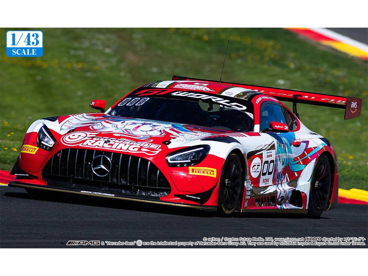 1/43 Good Smile Hatsune Miku: AMG 2025 Spa 24H Ver. | 4571697185654