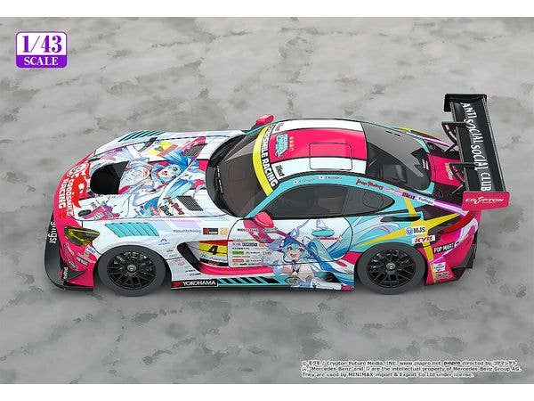 1/43 Good Smile Hatsune Miku AMG 2024 Season Opening Ver. | 4580590190511