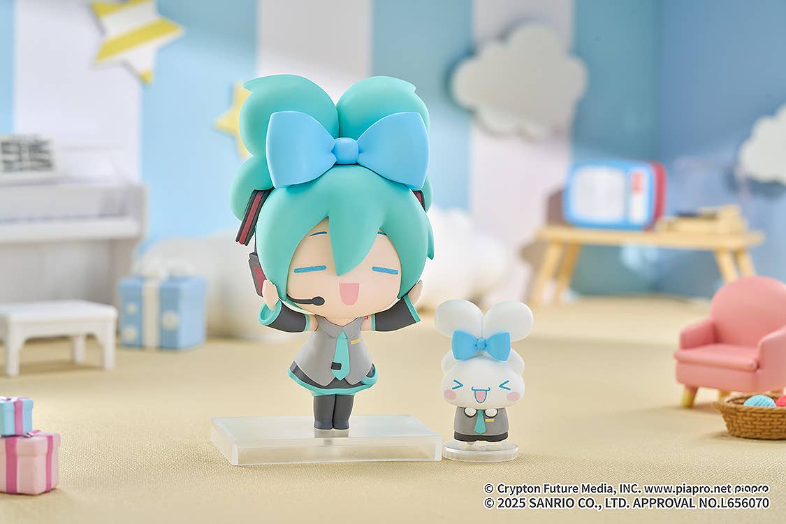 Hatsune Miku x Cinnamoroll Chibi Figure | 4580590190955