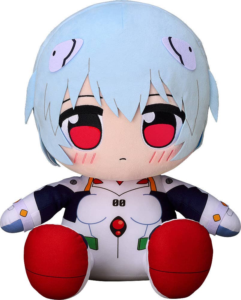 Kuripan Big 40cm Plushie Rei Ayanami | 4580590208858