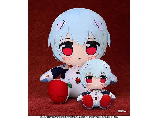 Kuripan Big 40cm Plushie Rei Ayanami | 4580590208858