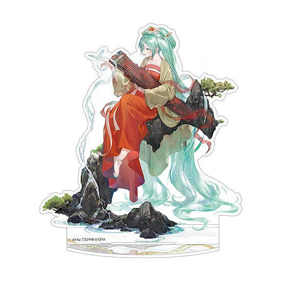 Hatsune Miku Acrylic Stand: Gao Shan Liu Shui Ver. | 4580828660663