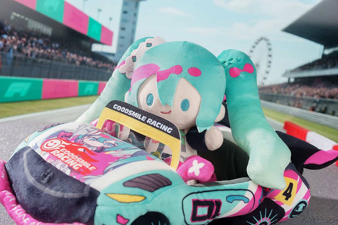 Hatsune Miku: Racing Ver. 2025 Plushie Set | 4580828661288