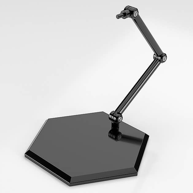 The Simple Stand x3 Black (for Figures & Models) Hex Type | 4580828662810
