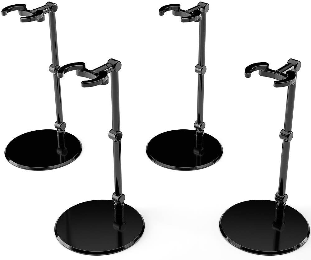 The Simple Stand mini x4 Black (for Small Figures & Chibi Figures) | 4580828662827