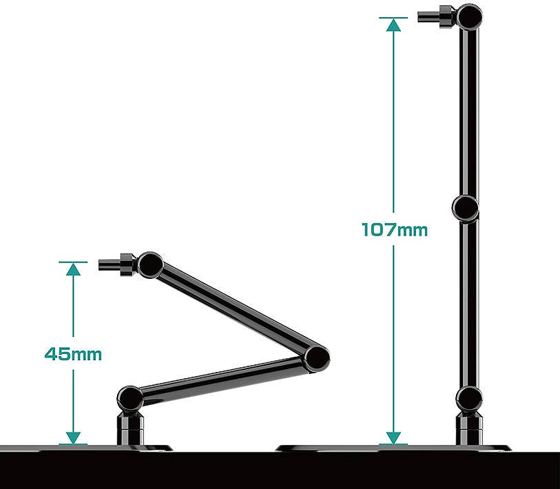 The Simple Stand mini x4 Black (for Small Figures & Chibi Figures) | 4580828662827
