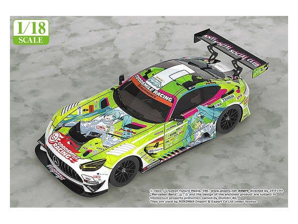 Good Smile Racing - Hatsune Miku - Itasha - AMG 2022 Season Opening Ver. - 1/18 | 4560392846847