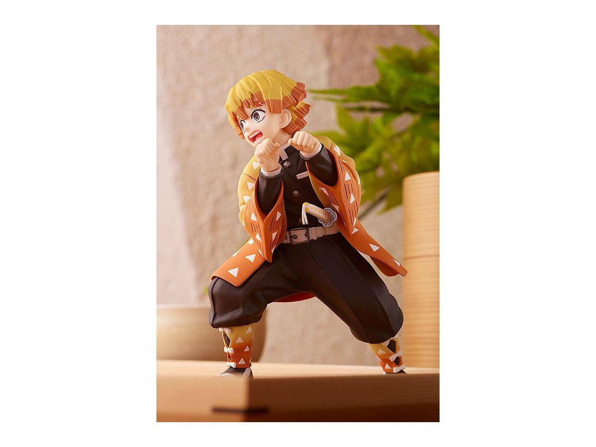 Demon Slayer: Kimetsu no Yaiba Series Pop Up Parade Zenitsu Agatsuma Figure | 4580416943383