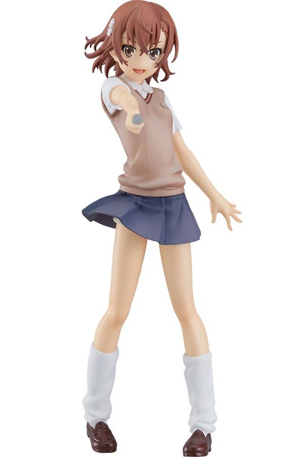 A Certain Scientific Railgun T Series Pop Up Parade Mikoto Misaka Figure | 4580416943697