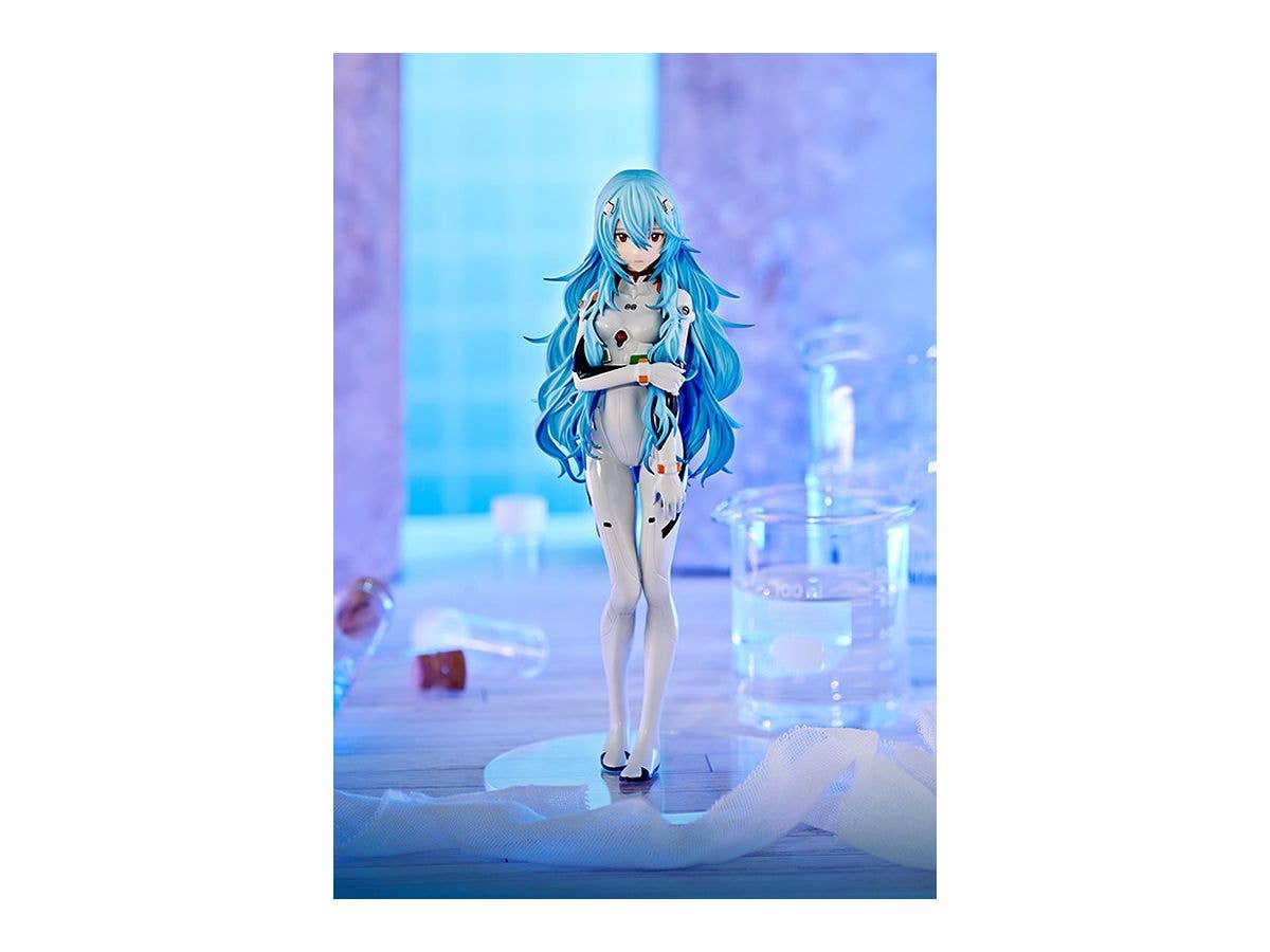 Rebuild of Evangelion Series Pop Up Parade Rei Ayanami: Long Hair Ver. Figure | 4580416945141