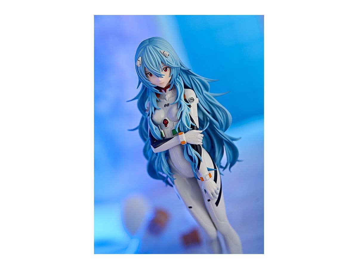 Rebuild of Evangelion Series Pop Up Parade Rei Ayanami: Long Hair Ver. Figure | 4580416945141