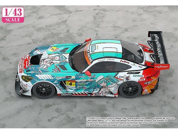 1/43 Good Smile Hatsune Miku AMG 2023 Season Opening Ver. | 4580416947381
