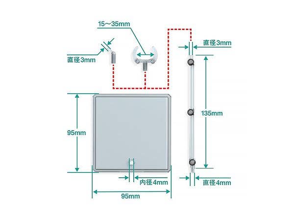 The Simple Stand 3pc Display Stand Set for Figures & Models 3rd Run | 4580416967273