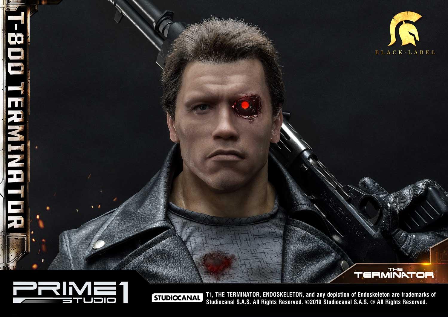 High Definition Museum Masterline Black Label The Terminator (Film) T-800 Terminator