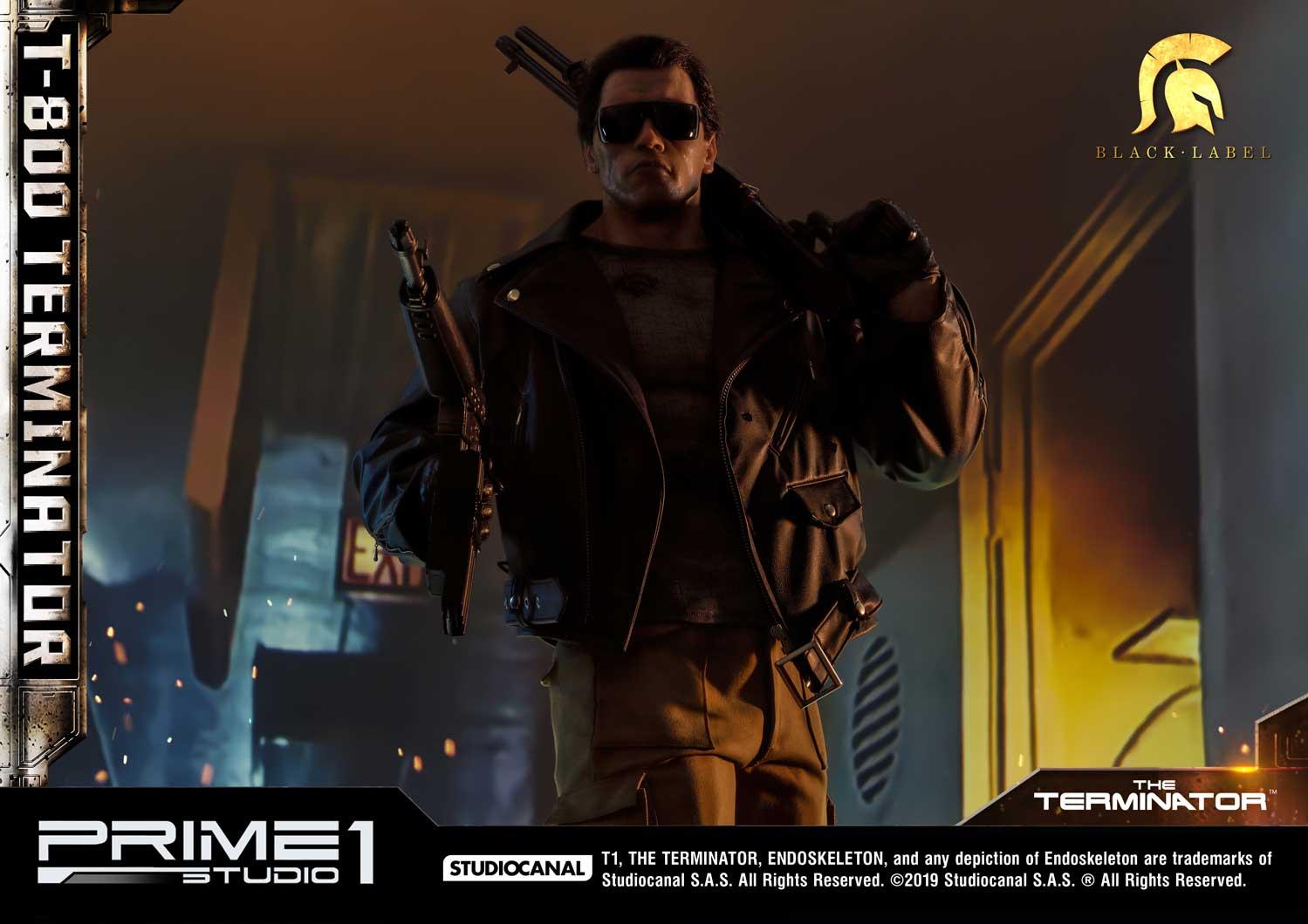 High Definition Museum Masterline Black Label The Terminator (Film) T-800 Terminator