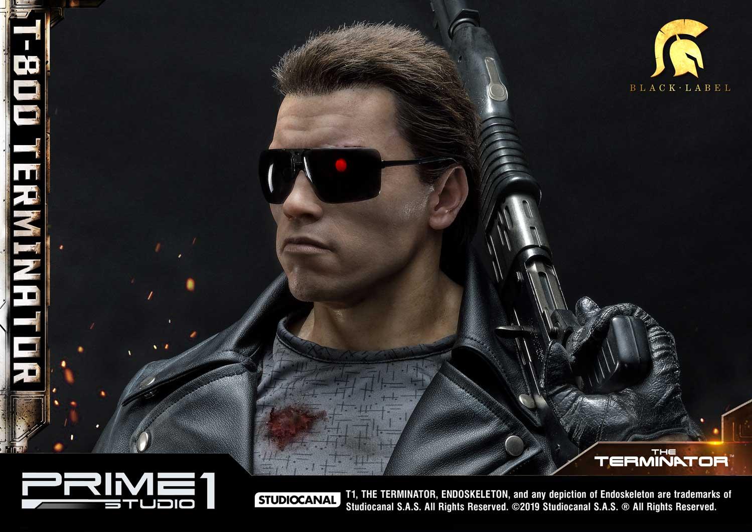 High Definition Museum Masterline Black Label The Terminator (Film) T-800 Terminator