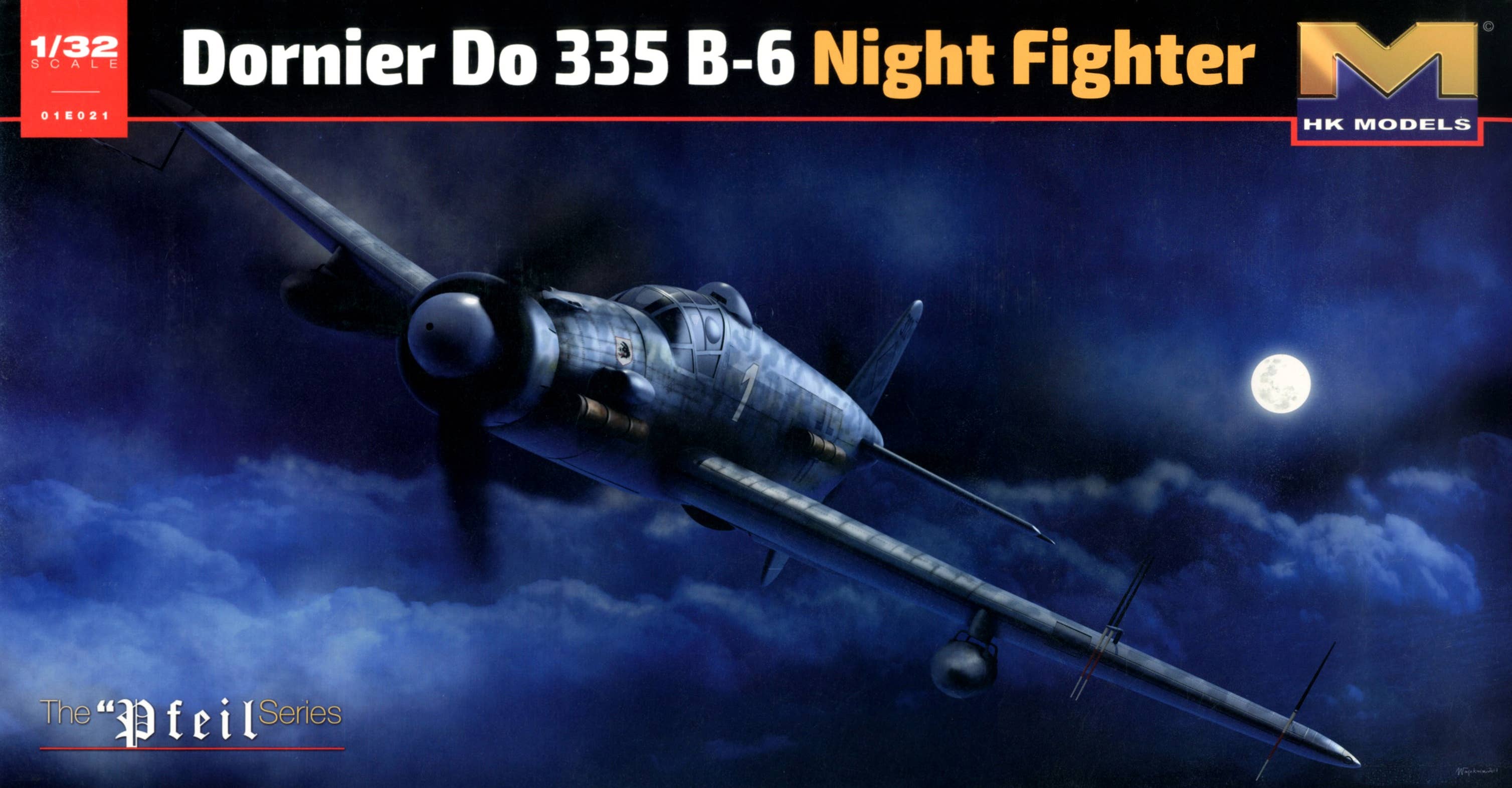 HK Models 1/32 WWII Leftwaffe Dornier DO335 B-2 Nightfighter, Aircraft | 4897041570236