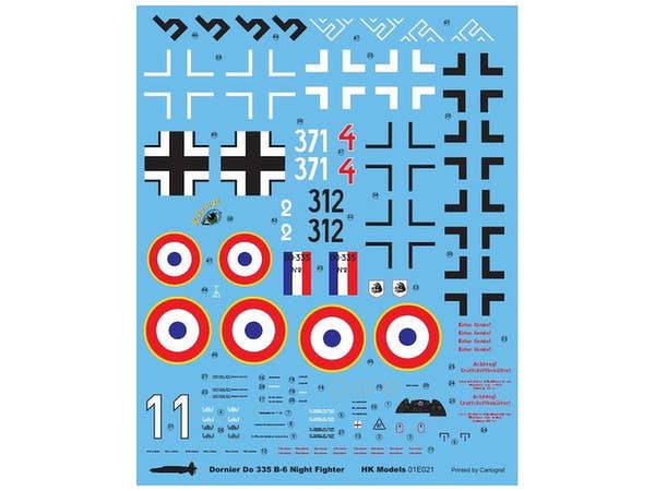 HK Models 1/32 WWII Leftwaffe Dornier DO335 B-2 Nightfighter, Aircraft | 4897041570236