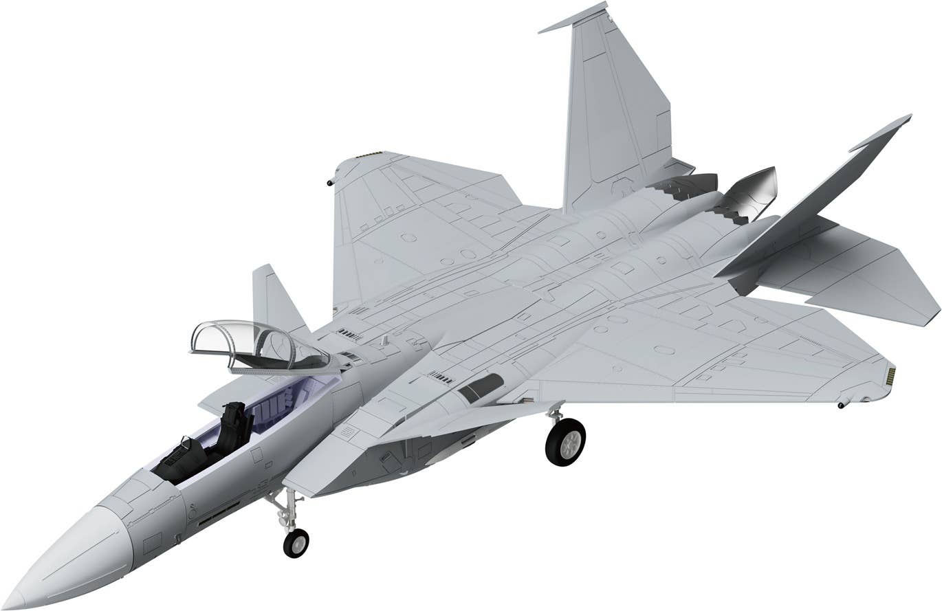 1/72 F-15 Kai Eagle Plus Plastic Model Kit | 4580799834124