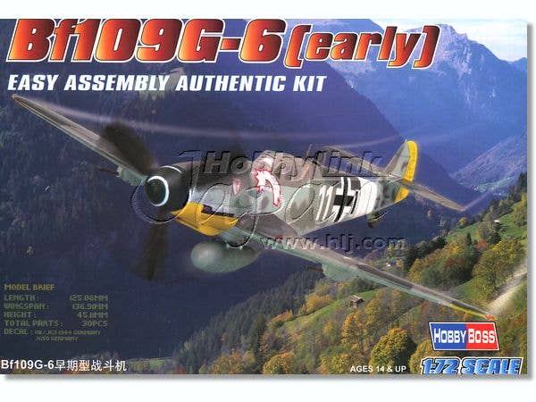 Hobby Boss 1/72 Bf109 G-6 (Early) | 6939319202253