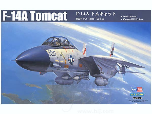 Hobby Boss 1/72 F-14A Tomcat | 6939319202765