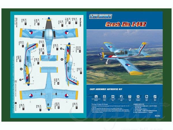 Hobby Boss 1/72 Zlin Z-142 | 6939319202826