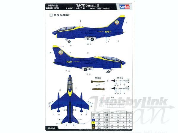 Hobby Boss 1/48 TA-7C Corsair II | 6939319203465