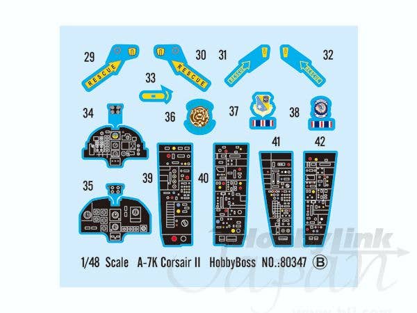 Hobby Boss 1/48 A-7K Corsair II | 6939319203472