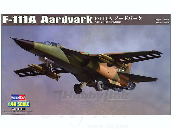 Hobby Boss 1/48 F-111A Aardvark | 6939319203489