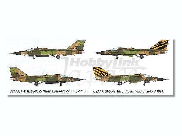 Hobby Boss 1/48 F-111D/E Aardvark | 6939319203502