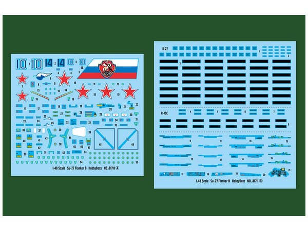 Hobby Boss 1/48 Su-27 Flanker B | 6939319217110