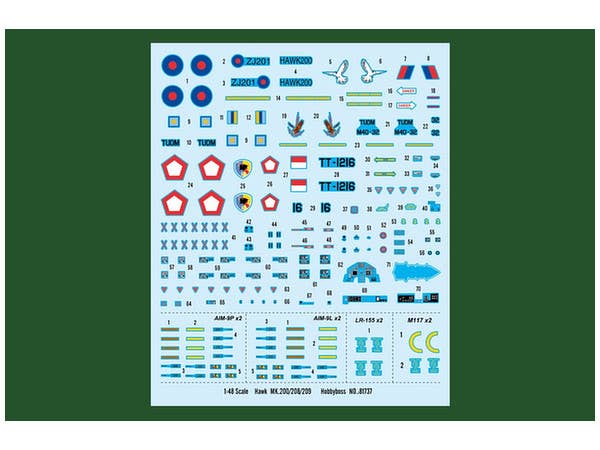 Hobby Boss 1/48 Hawk MK.200/208/209 | 6939319217370