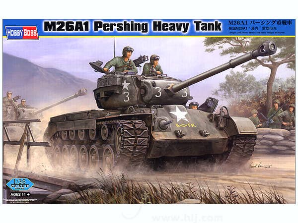 Hobby Boss 1/35 M26A1 Pershing Heavy Tank | 6939319224255