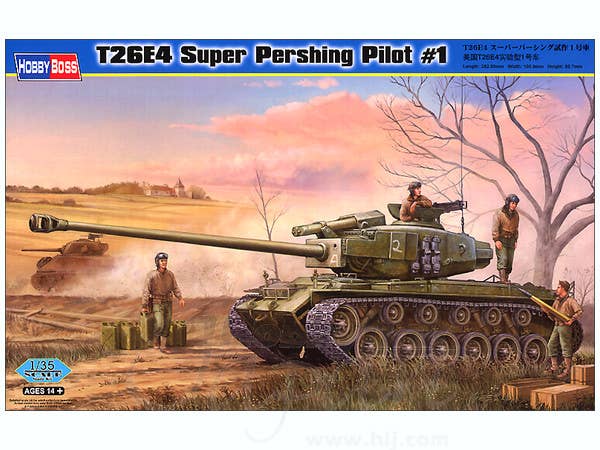 Hobby Boss 1/35 T26E4 Super Pershing Pilot #1 | 6939319224262