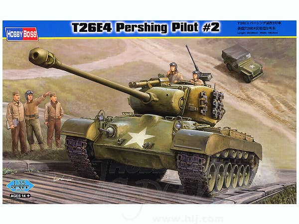 Hobby Boss 1/35 T26E4 Pershing Pilot #2 | 6939319224279