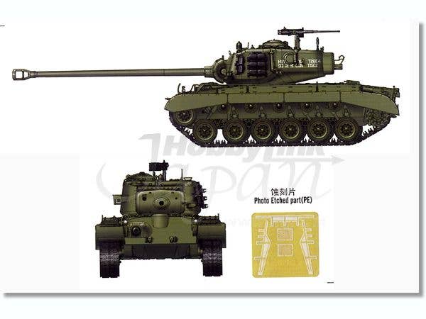 Hobby Boss 1/35 T26E4 Pershing Late Production | 6939319224286