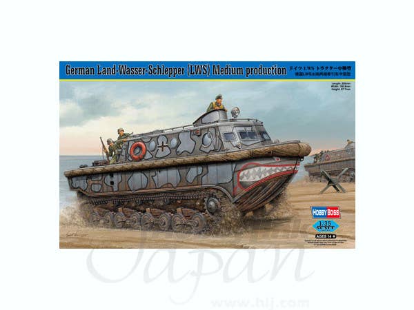 Hobby Boss 1/35 German Land-Wasser-Schlepper (LWS) Medium production | 6939319224330