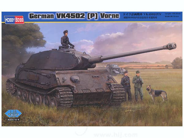 Hobby Boss 1/35 German VK4502 (P) Vorne | 6939319224446
