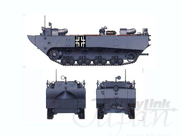 Hobby Boss 1/35 German Land-Wasser-Schlepper II-Upgraded | 6939319224620