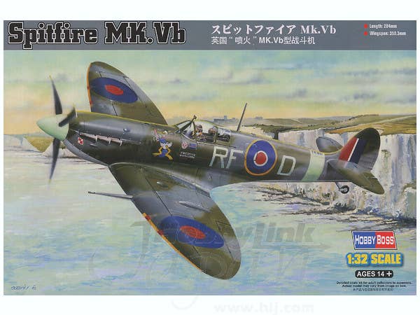 Hobby Boss 1/32 Spitfire MK.Vb | 6939319232052