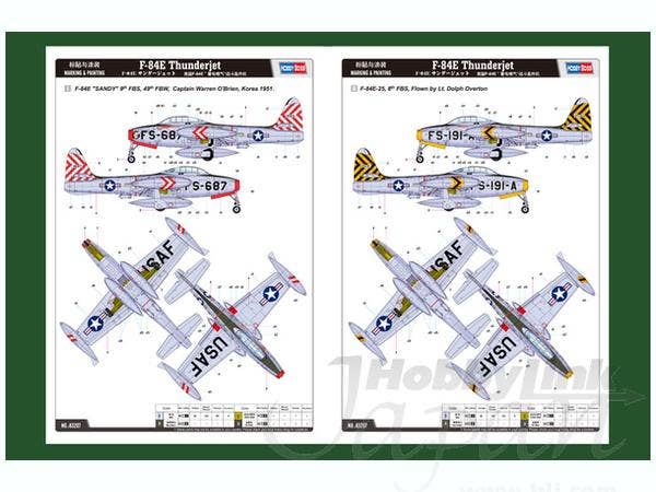 Hobby Boss 1/32 F-84G Thunderjet | 6939319232083