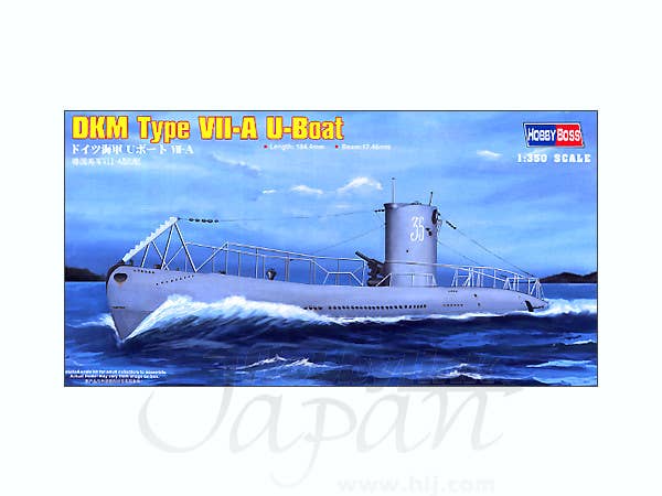 Hobby Boss 1/350 DKM Type VII-A U-Boat | 6939319235039