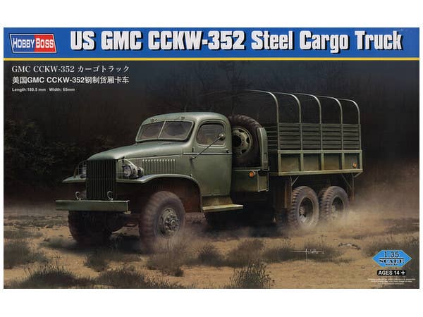 Hobby Boss 1/35 CCKW-352 Steel Cargo Truck | 6939319238313