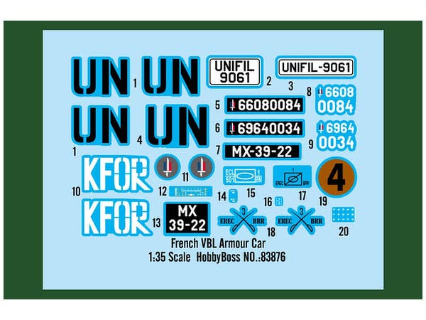 Hobby Boss 1/35 French VBL Armour Car | 6939319238764