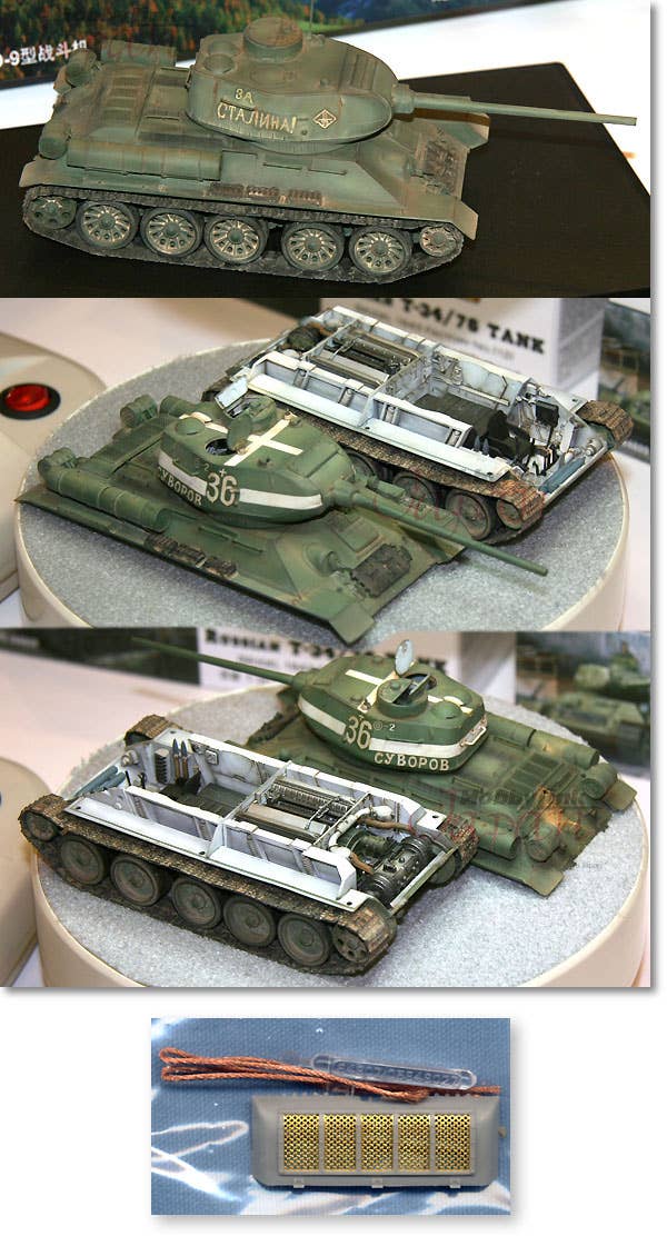 Hobby Boss 84807 – Maquette Char Russe T-34/85 échelle 1/48 – Tourelle Aplatie 1944, Kit Plastique à Monter